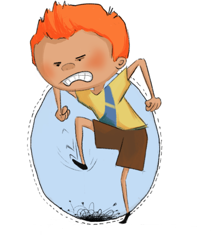 Da Haben Wir Einmal Eine Idee Gehabt User Fertigzumachen - Wut Kinder (500x500)