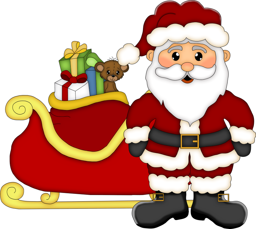 My Students Love The Book "we're Going On A Bear Hunt" - Baby's First Christmas - Santa, Tree, Presents, Rocking (861x768)