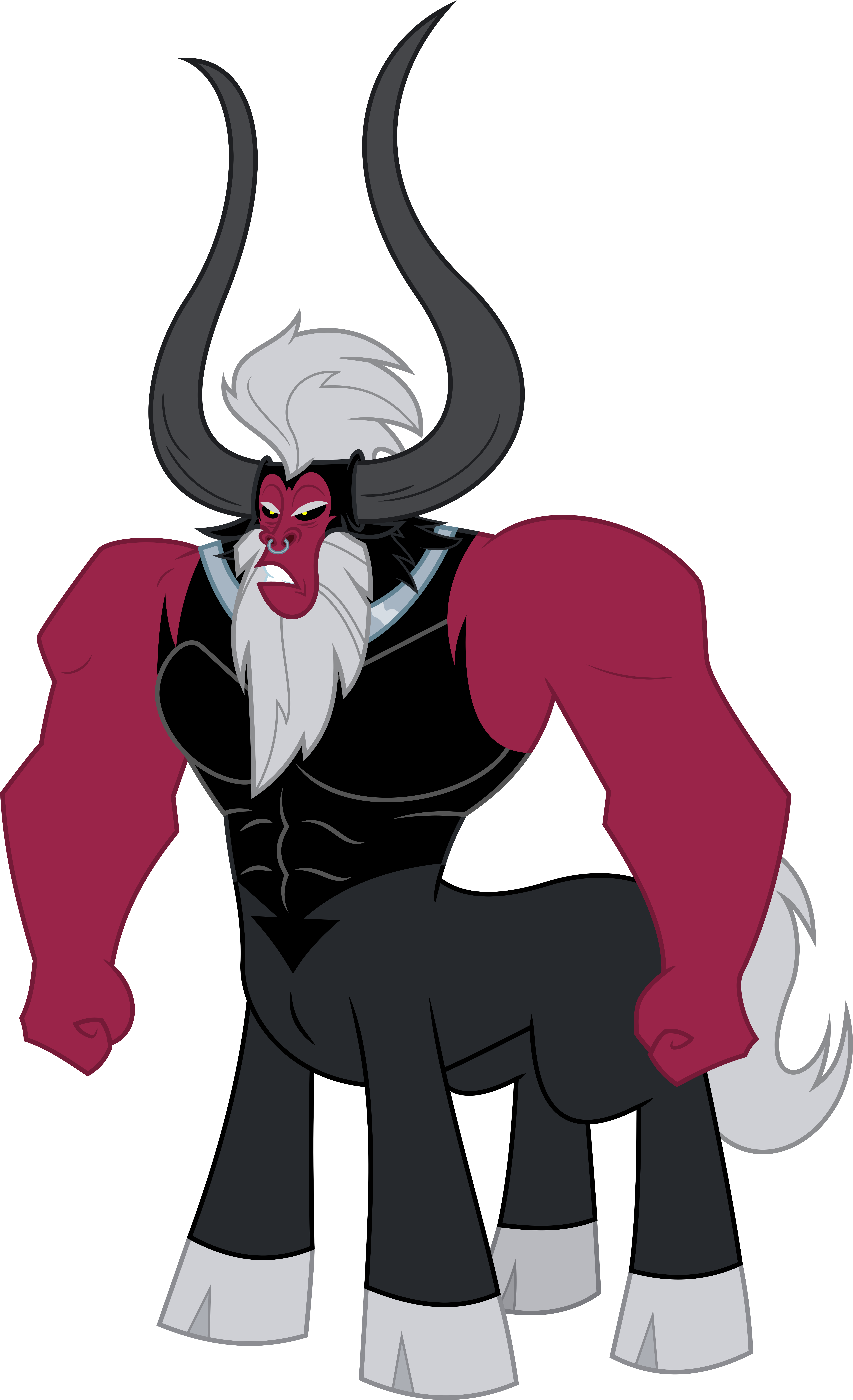 Lord Tirek As Old Jafar - Mlp Tirek Weak (6000x9472)