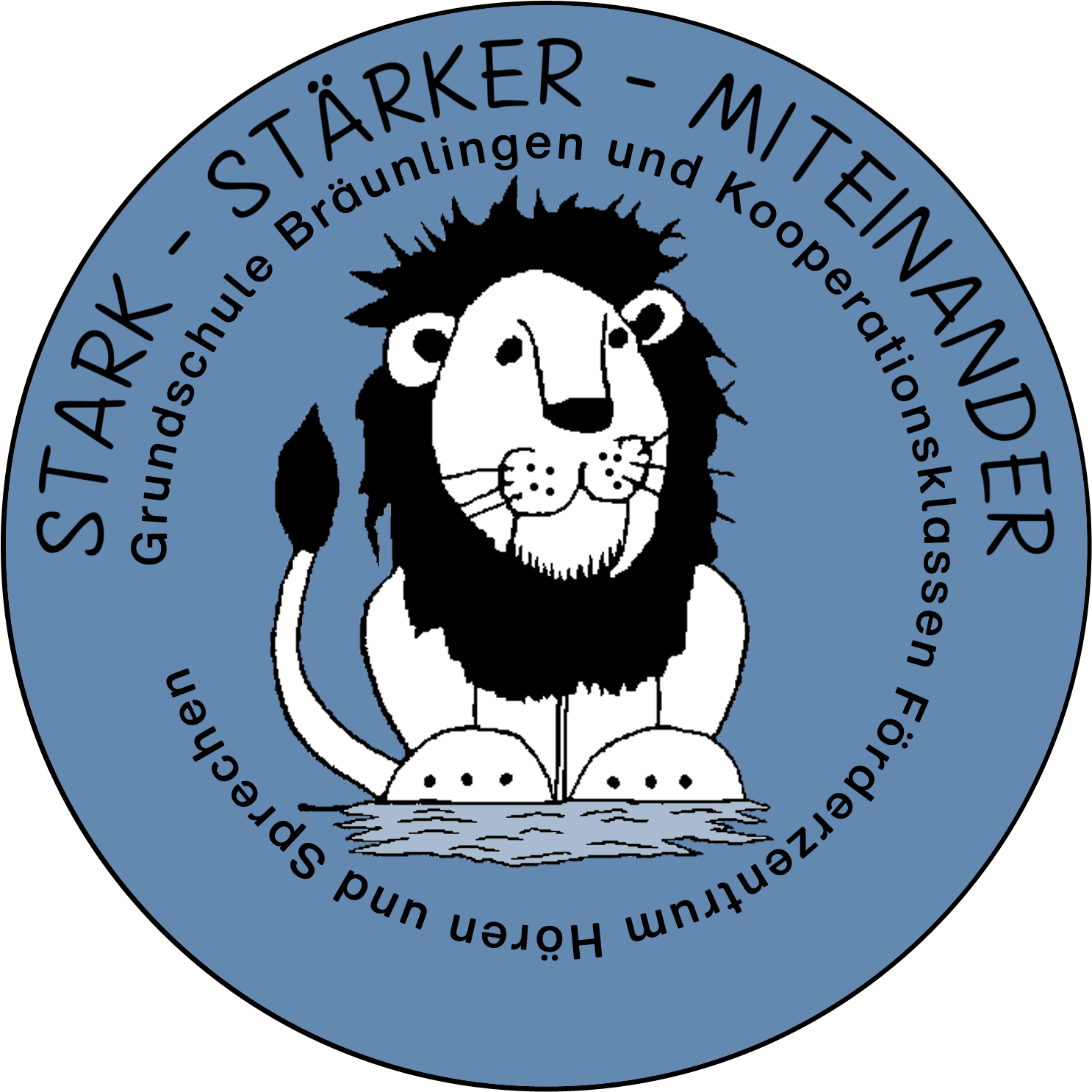 Stark Stärker Miteinander Logo Der Grundschule - Cartoon (1524x1524)