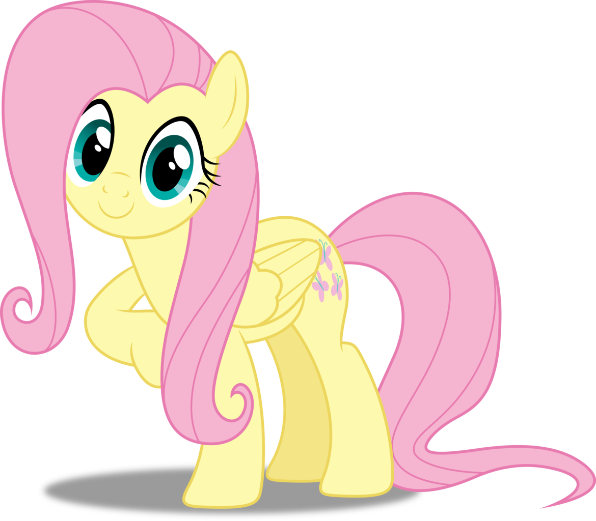 Post 5578 0 60835200 1442289703 Thumb - Fluttershy Happy Vector (1170x1024)