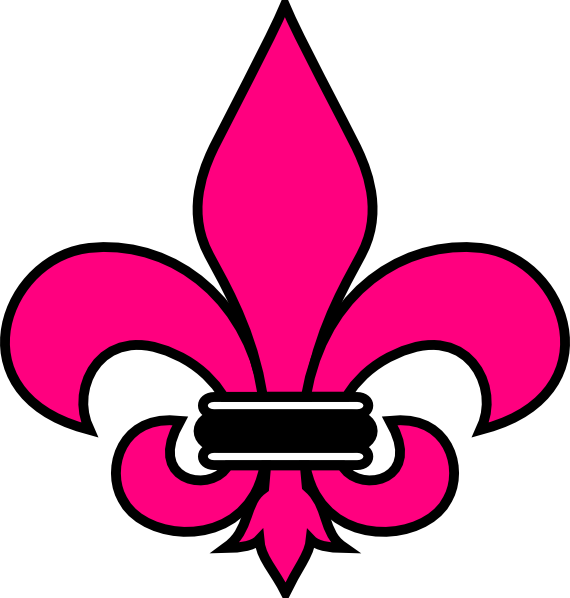 Fleur De Lis Png Clip Art - Santa Teresa High School (570x598)