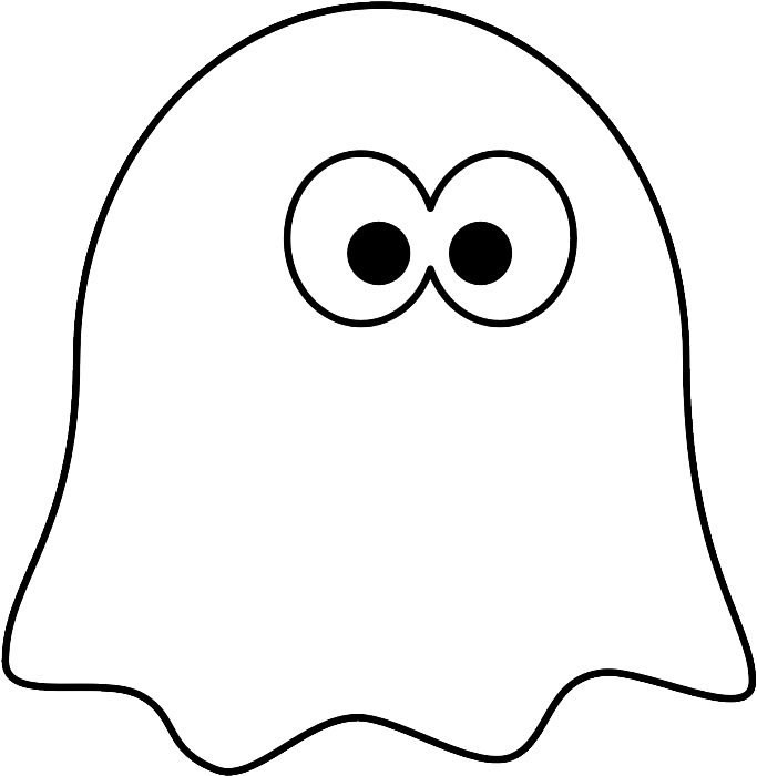 Coloring Little Ghost Coloring Pages Art Ideas For - Ghost Coloring (700x699)