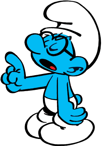 Figuren - Brainy Smurf (500x500)