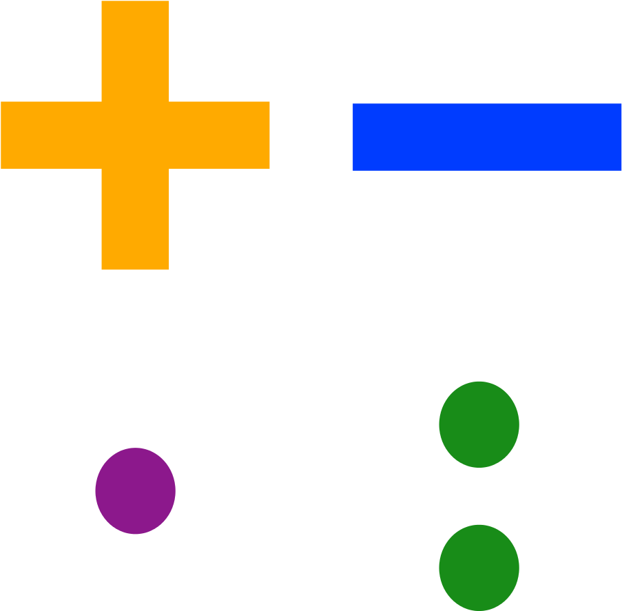 Arithmetic Symbols De - Plus Minus Mal Geteilt Clipart - Full Size PNG ...