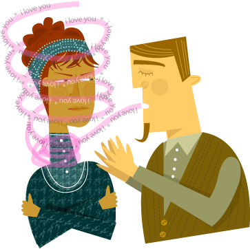 Reassurance Seeking Clip Art - Illustration (378x364)