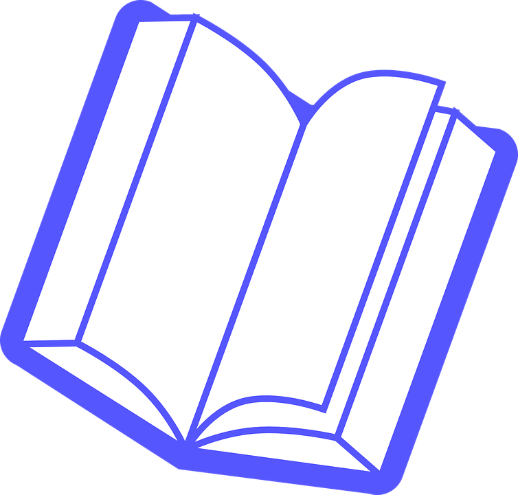 Book Bound Open Page Blank Notebook Educat - Imagens Com Fundo Transparente De Livro (754x720)