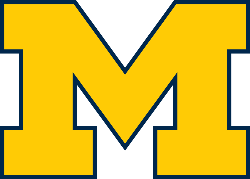 Michigan Wolverines Logo Clipart - Michigan Wolverines Logo Png (851x612)