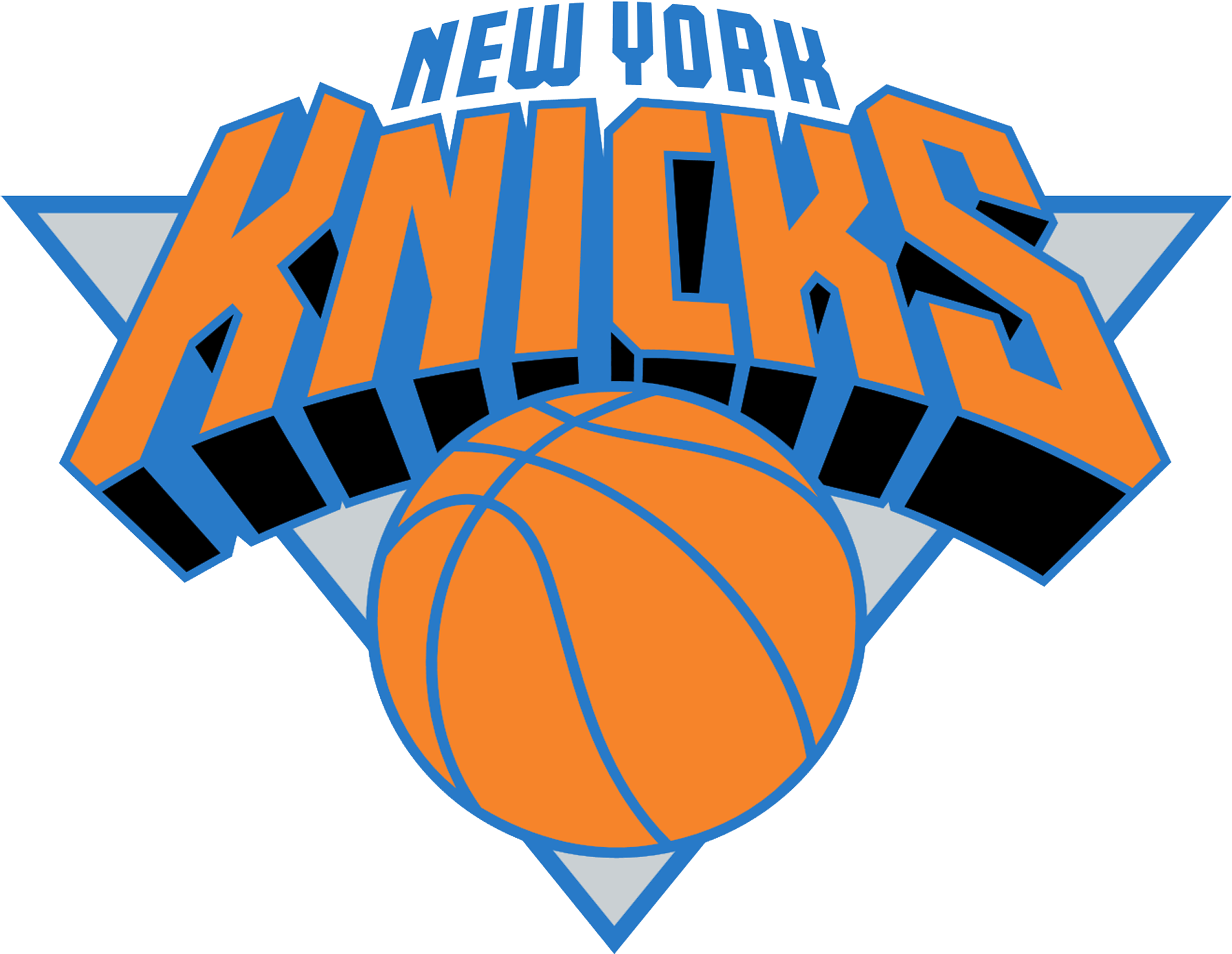 Cool Nba Clipart Hd - New York Knicks (2560x1997)