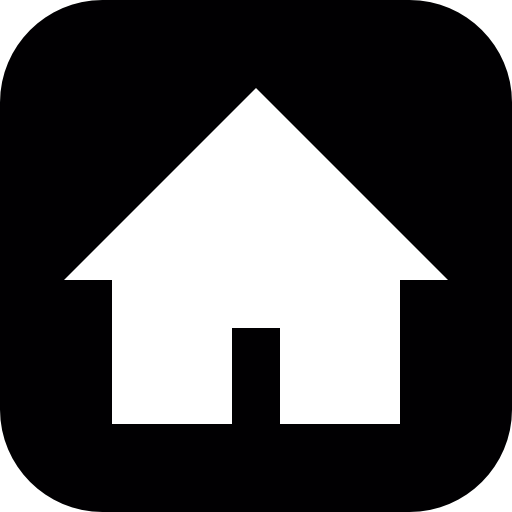 House, Housing, Home, Houses, Buildings, House Silhouette - Home Icon Black Background (512x512)