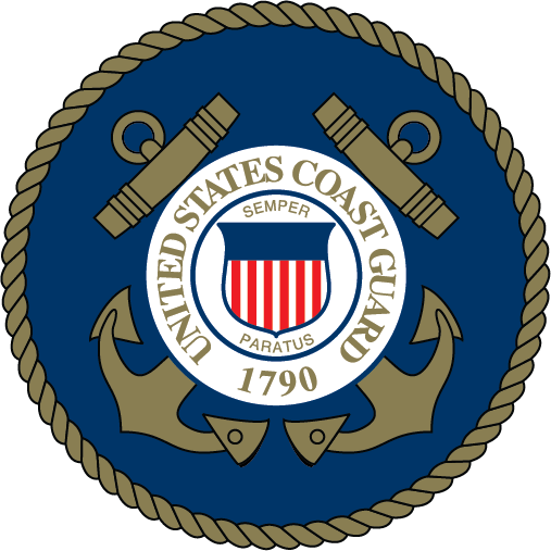 Us Coast Guard Emblem Clip Art Clipart - Coast Guard Logo Png (507x507)