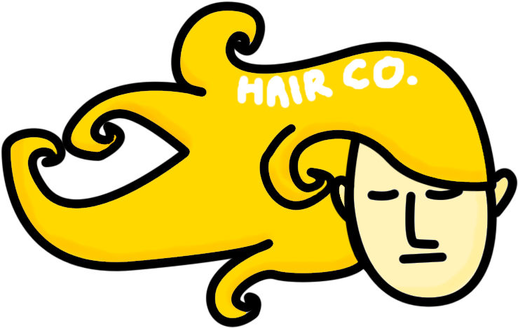 Random Hair Company Logo By Personwhohasaccount - Random Company Logos (804x511)