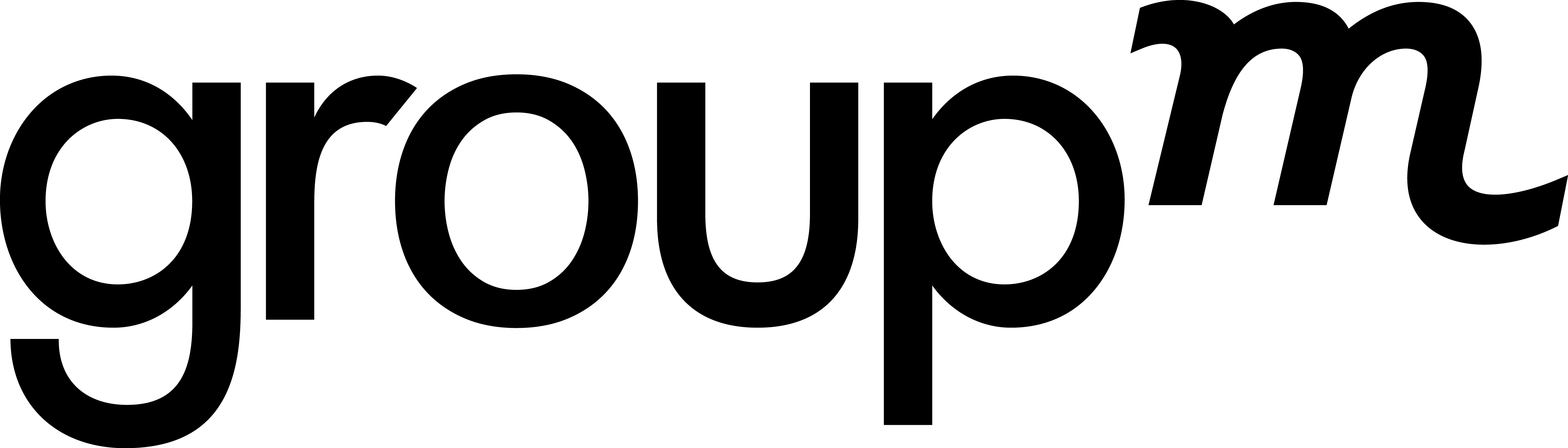 Groupm Logos - Company Logos Black Png (5072x1450)