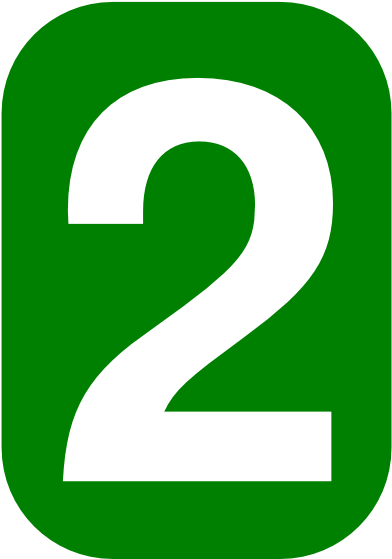 Free Vector White Green Rounded Rectangle Clip Art - Clipart 2 Green (498x600)