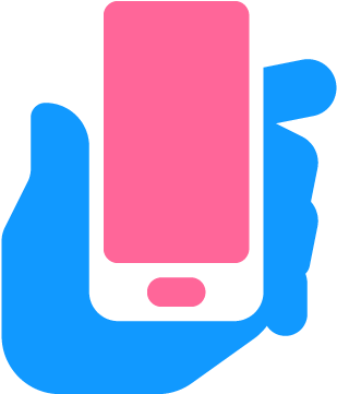 Phone Hand - Mobile Phone (500x500)