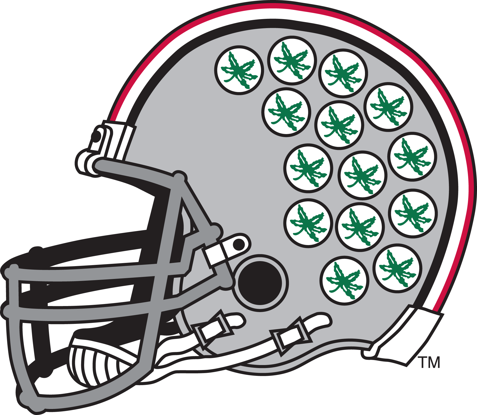 Free Ohio State Buckeyes Clipart - Ohio State Buckeyes Football (1899x1653)