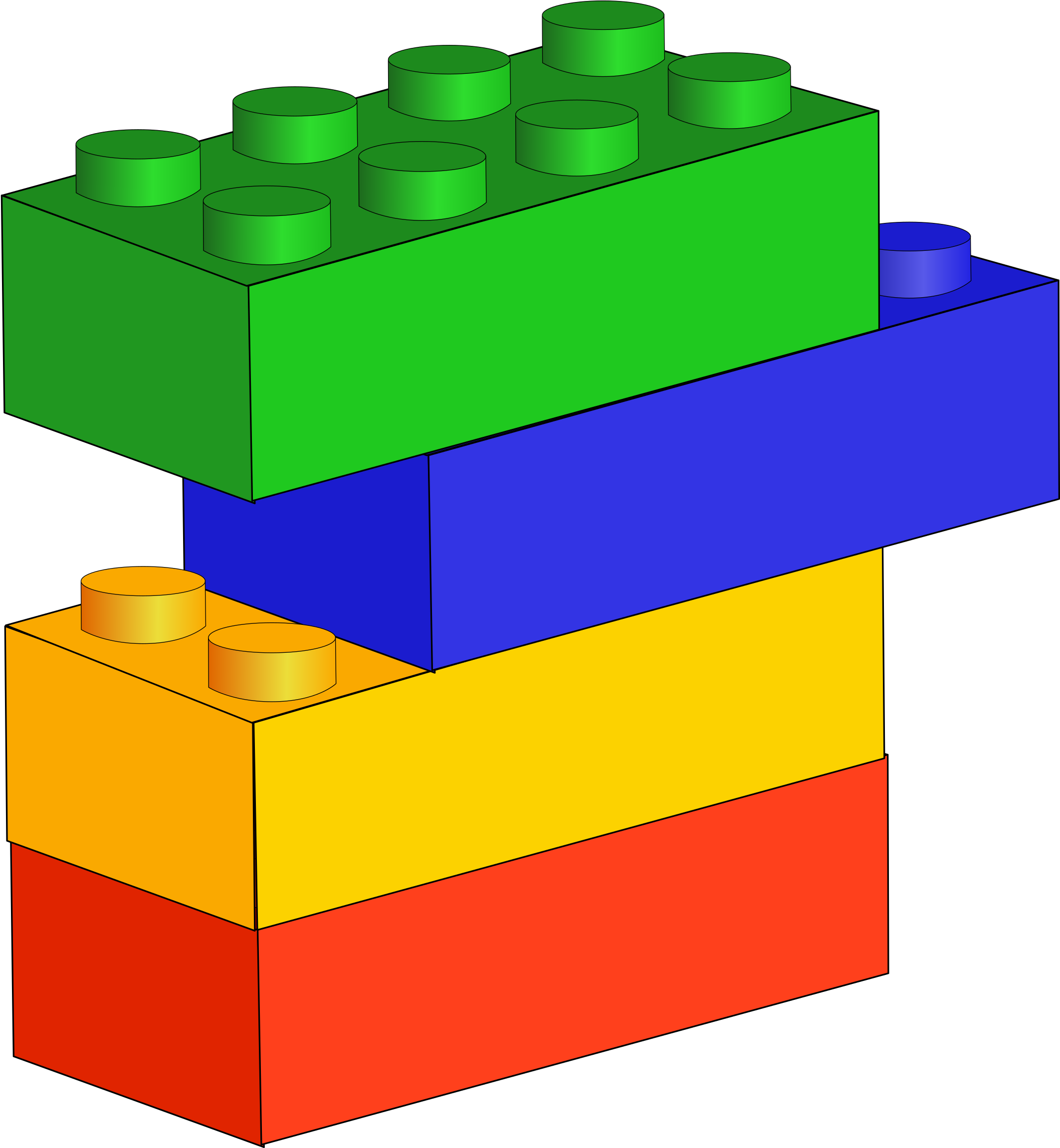 Building Blocks Clipart - Lego Building Blocks Clipart (2295x2400)