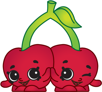 Cheeky Cherries Art - Shopkins Season 4 Cheeky Cherries (400x400)