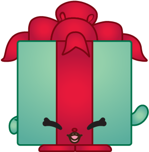 Miss Pressy - Green Present Shopkin (400x400)