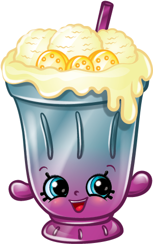 Briana Banana Smoothie Art - Shopkins Briana Banana Smoothie (577x496)