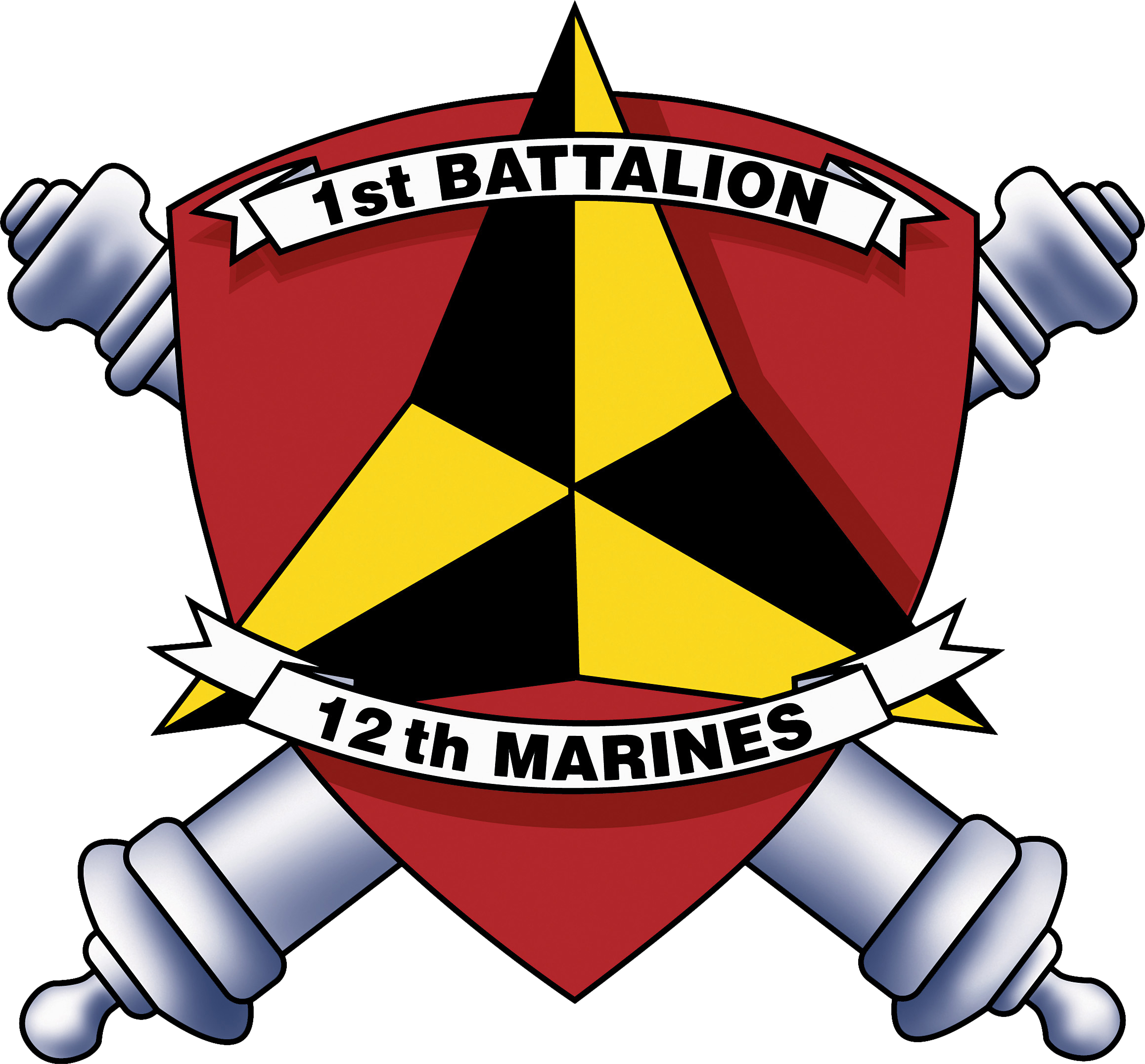 1st Battalion 12th Marines Logo (2315x2150)