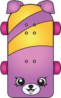 Katie Skateboard - Shopkins Names Skate Board (400x400)