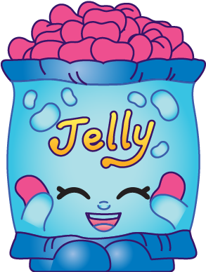 2014 Shopkins Figures - Jelly B #054 Season 1 - Rare (400x400)