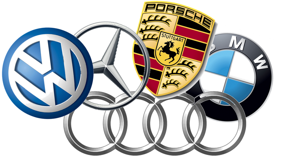 Battle Of The Brands German Car Clipart - Porsche Automobil Holding Se (1019x549)