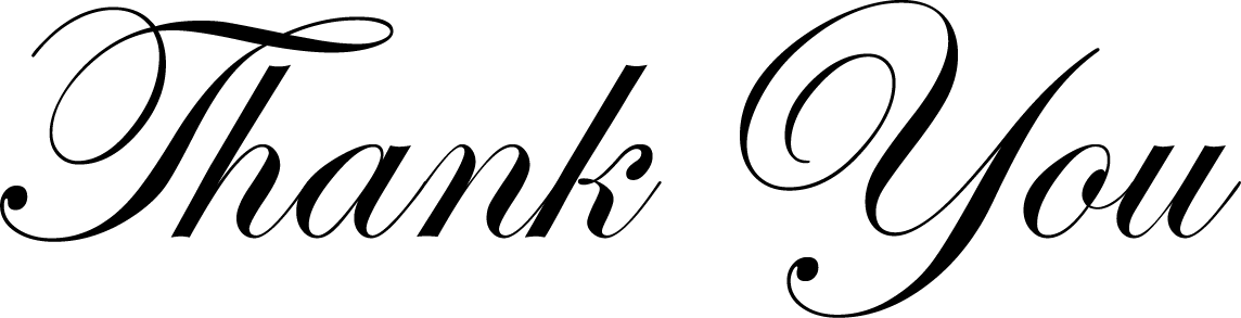 Thank You Clipart - Thank You Clip Art Free (1144x293)