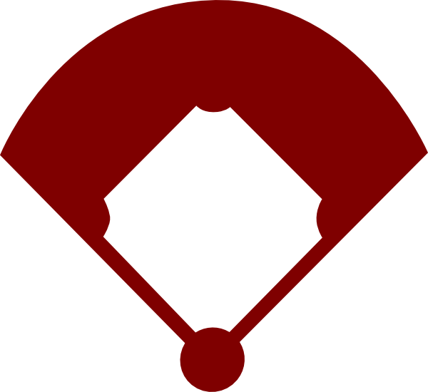 Baseball Diamond Clipart Illustration Image - Baseball Field Clipart (600x550)
