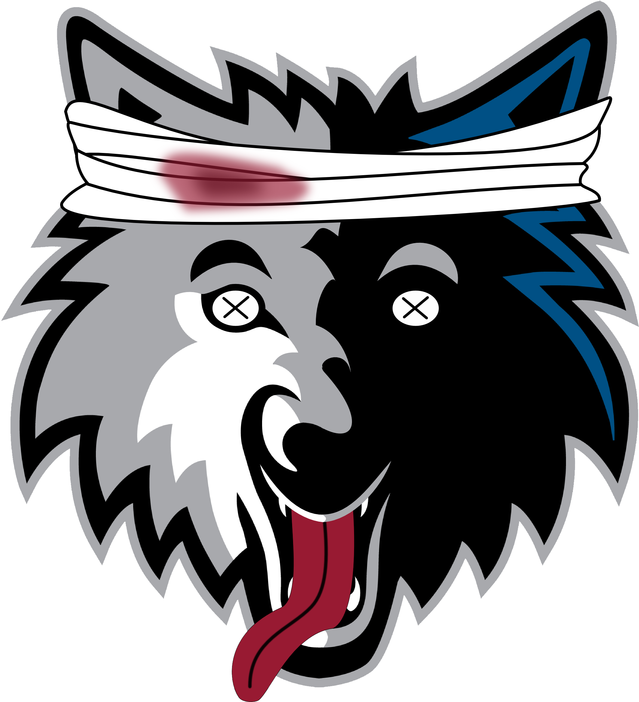 Timberwolves Logo Png Clipart - New T Wolves Logo (2260x2489)