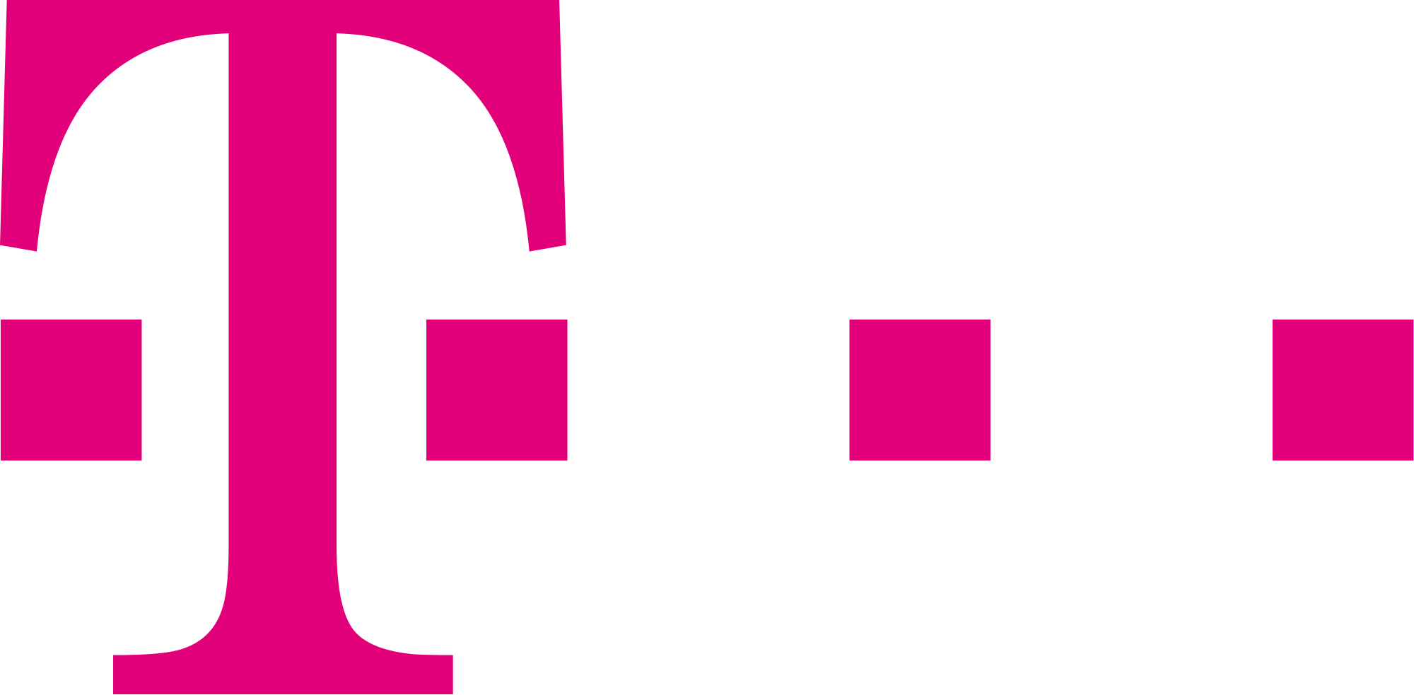 Tmobile Logo - Deutsche Telekom Logo Png (2000x983)