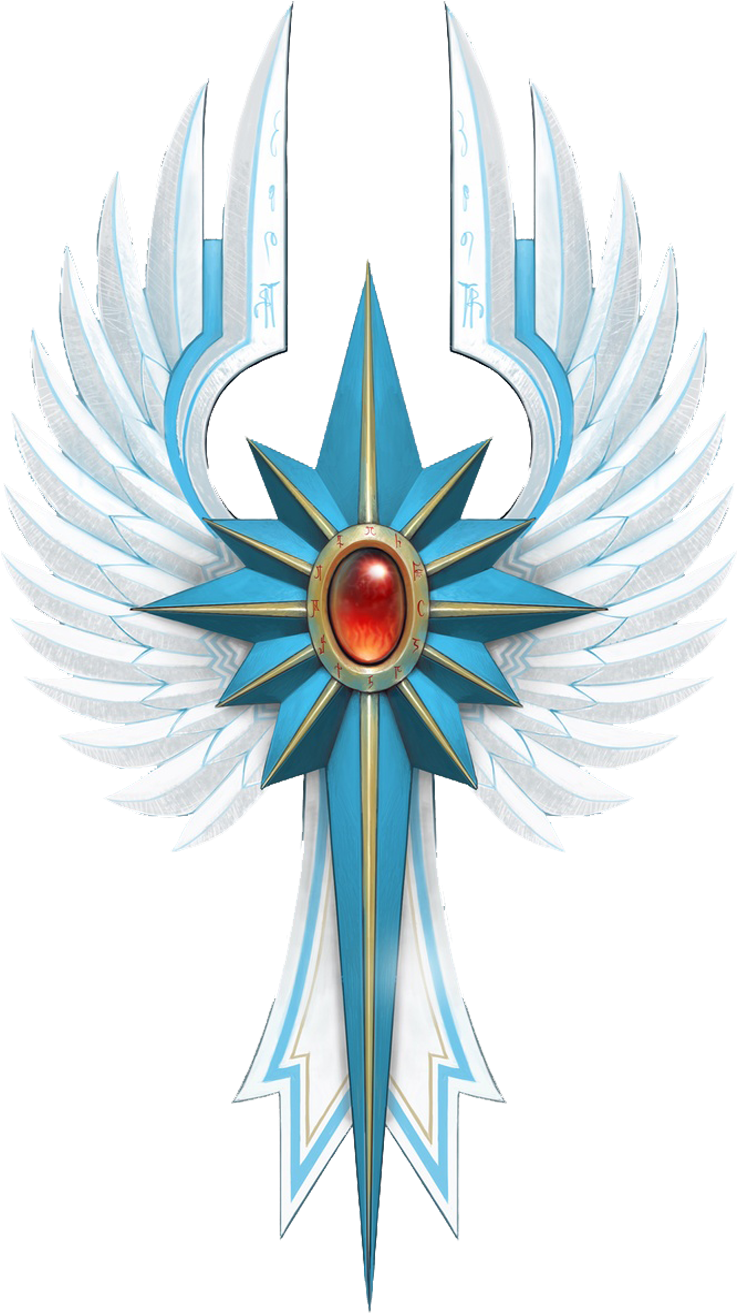 The Northstar Is One Of The Most Common Symbols Of - High Elves Blood Bowl Logo (736x1336)