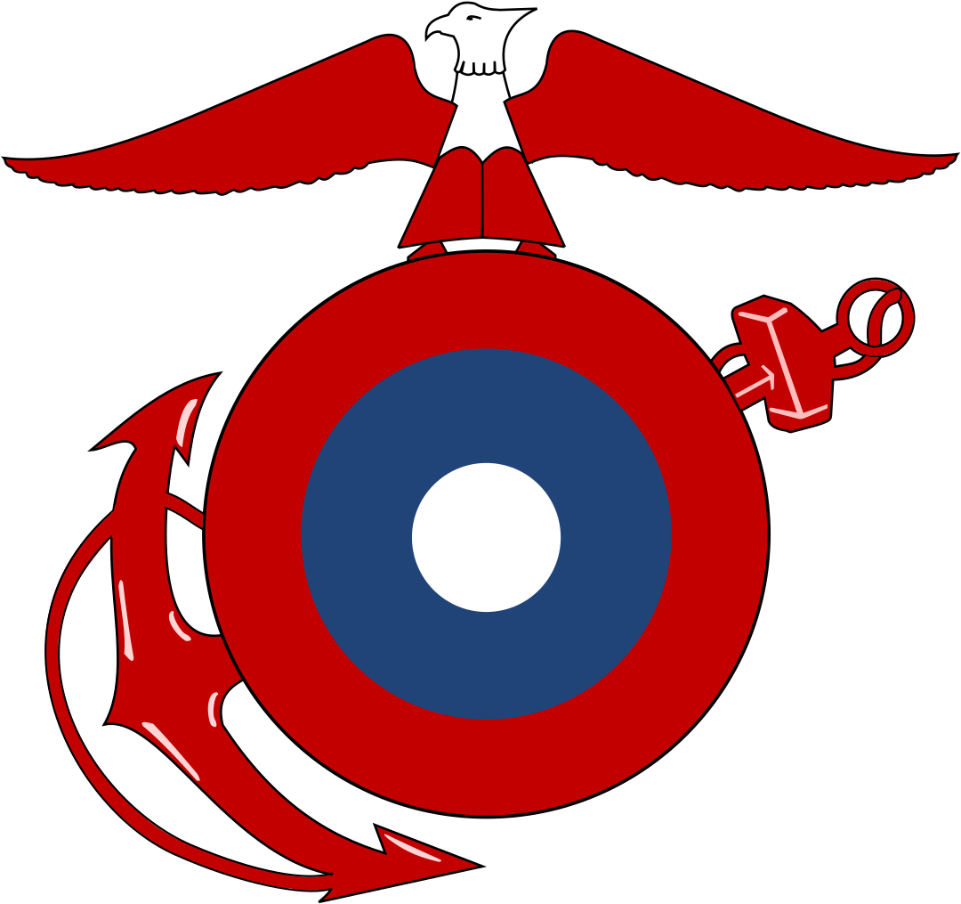 Usmc Roundel - United States Marine Corps (2000x1838)
