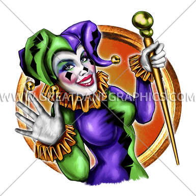 Mardi Gras Smile - Illustration (385x385)