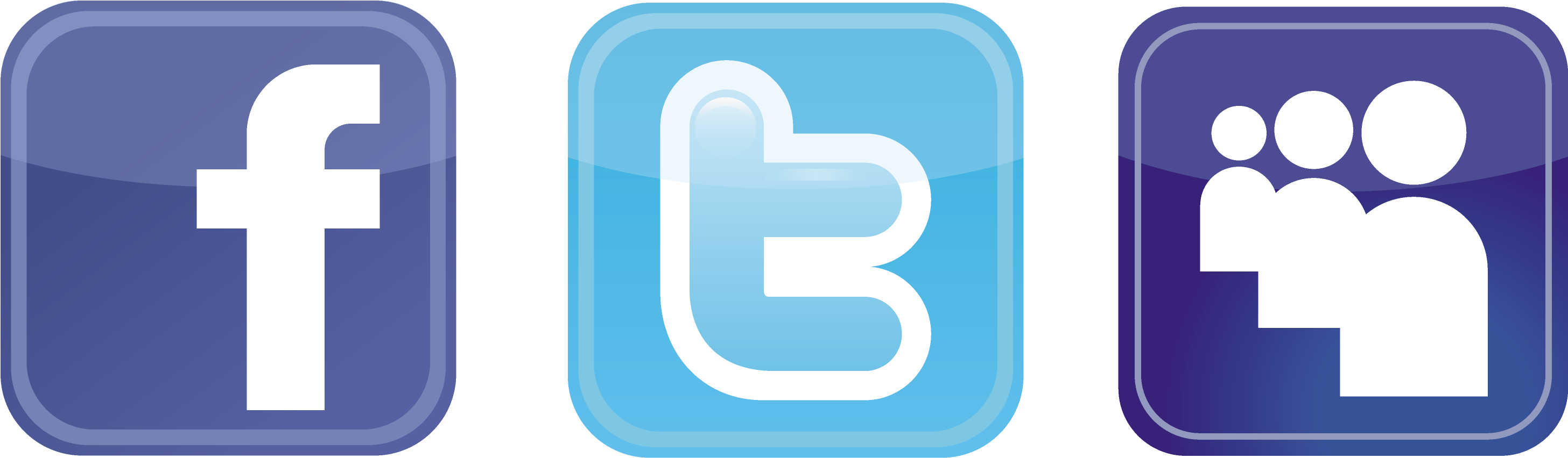 Facebook Twitter Logo Clipart Best Qwbnmj Clipart - Facebook And Twitter Logos Png (3323x1668)