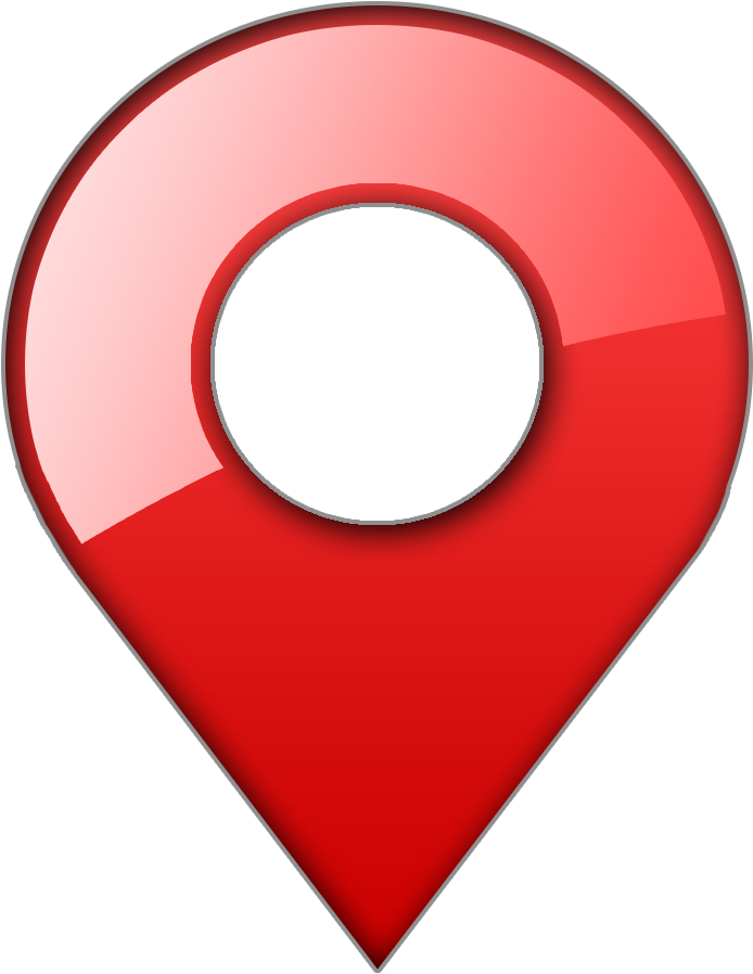 Image Result For Location Icons Free - Red Location Sign Png (1024x1024)
