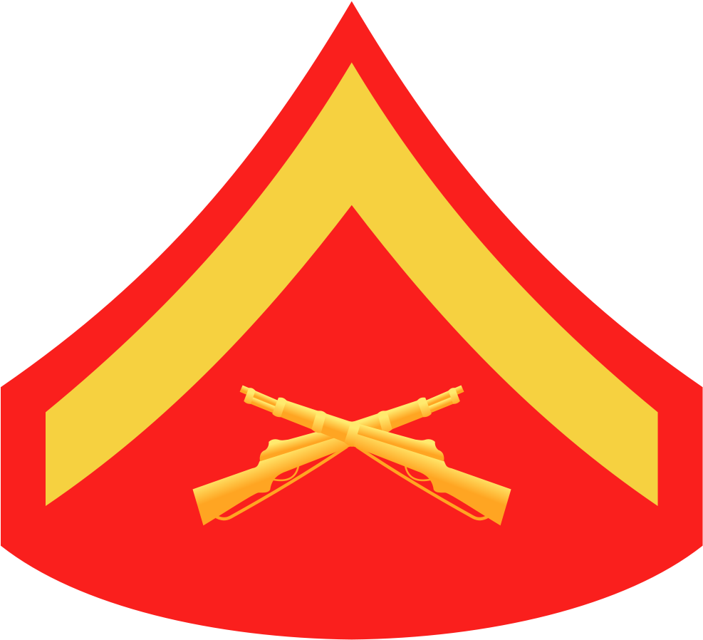 United States Marine Corps Rank Structure - Marine Corps E 3 (1125x1024)