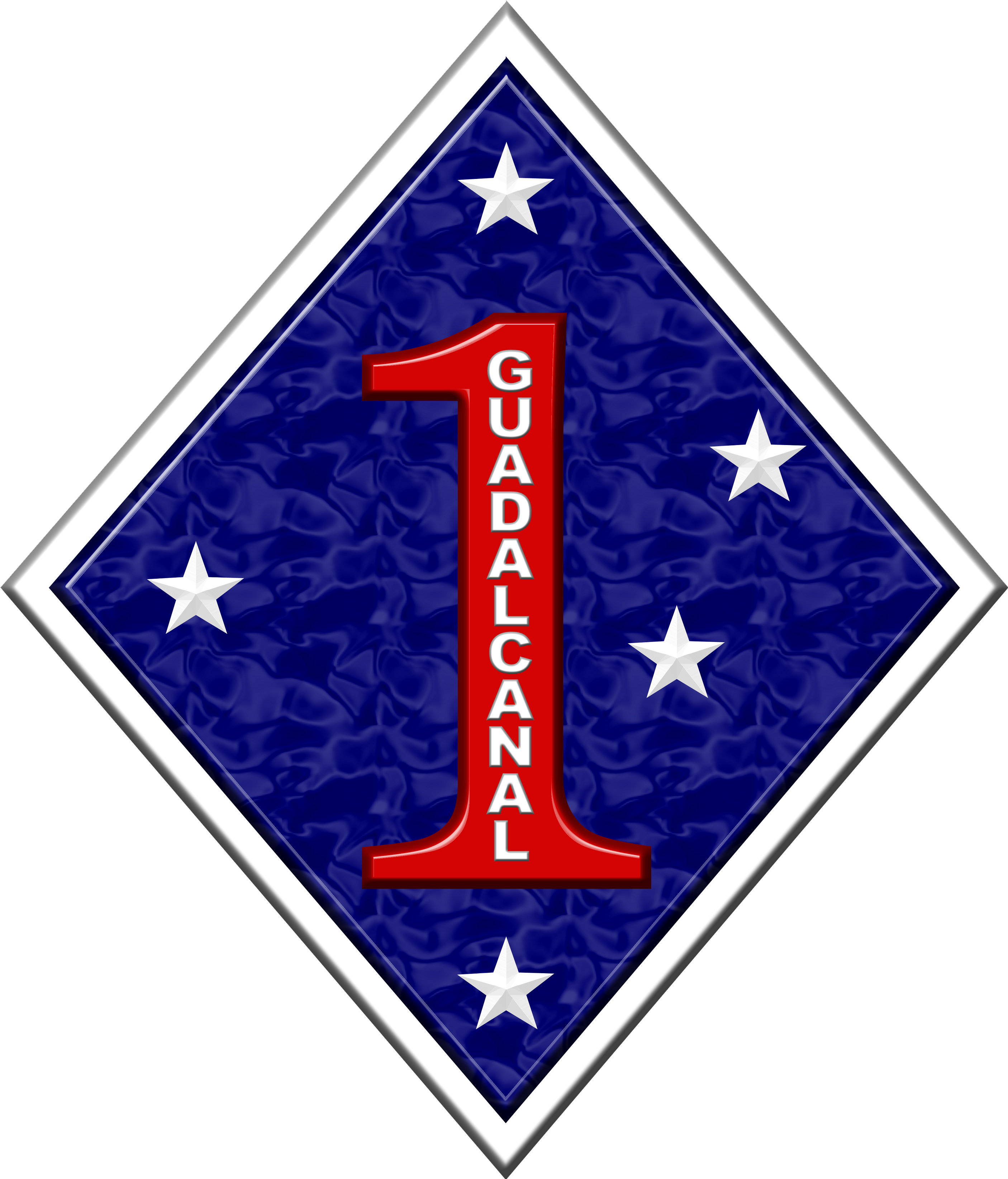 1st Marine Division - First Marine Division Logo (2819x3287)