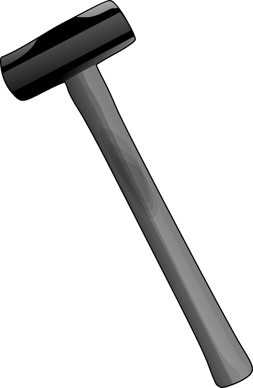 Kurz Vor - Blacksmith Hammer Clip Art (836x1280)