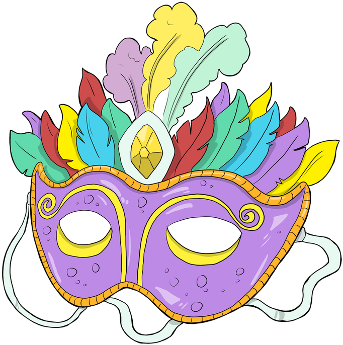Mardi Gras Memories - Masque (800x800)