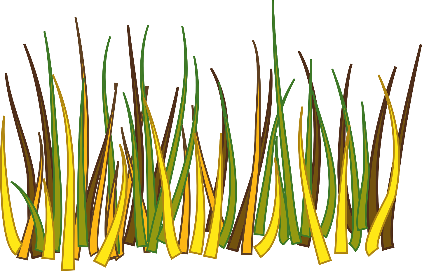 Clipart Grass - Clip Art (1446x929)