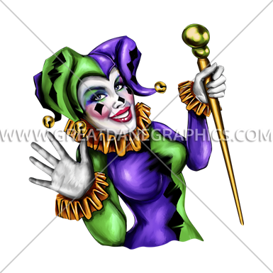 Mardi Gras Smile - Illustration (385x385)