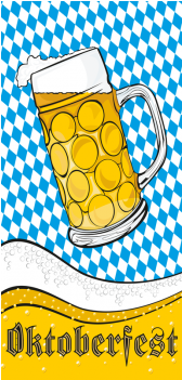 Display Banner Oktoberfest 90 X 180 Cm - Oktoberfest Xxl (350x350)