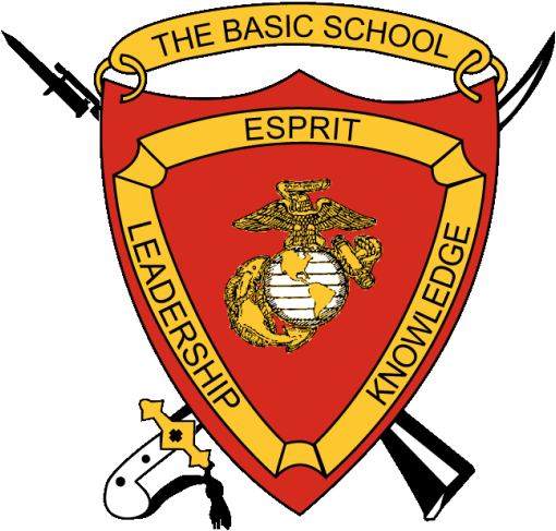 Vietnam Era Tbs Classes, Websites & Reunions The Basic - Basic School Logo (512x512)
