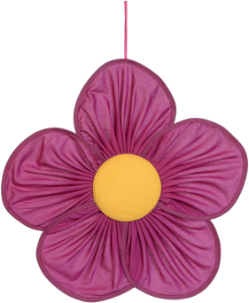 Blüte Textil Fuchsia Ø 40 Cm - Pansy (350x350)