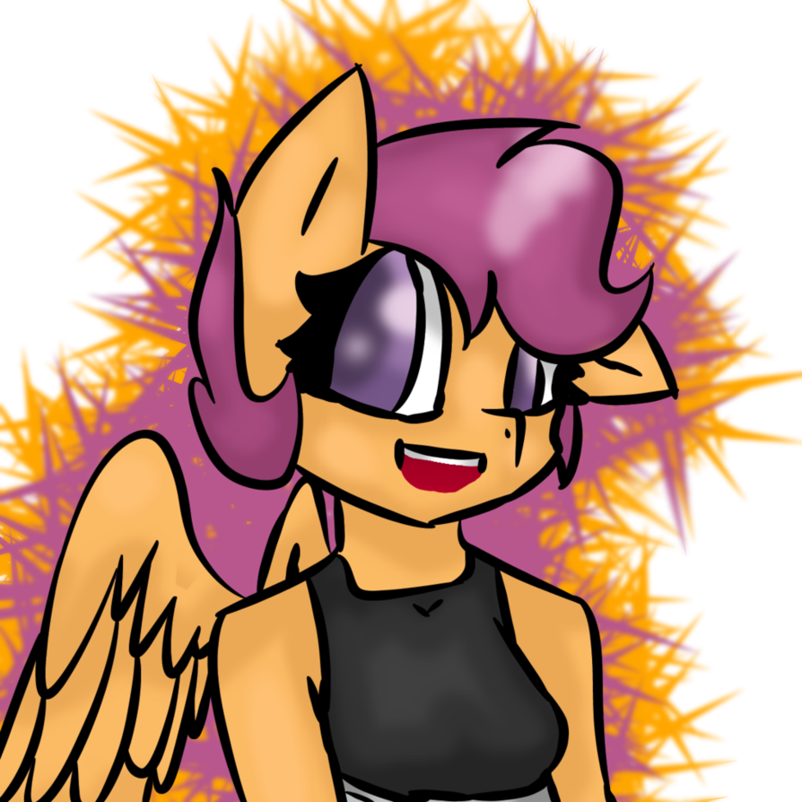 Scootalo Fanart By Derpsteriohere - Fan Art (894x894)
