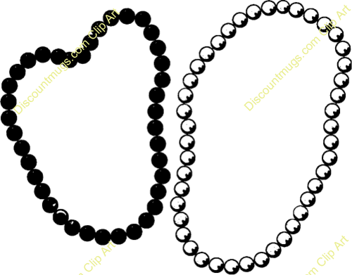 Mardi Gras Beads Clip - Mardi Gras (500x391)