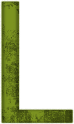 Letter L Clip Art - L In Green (512x512)