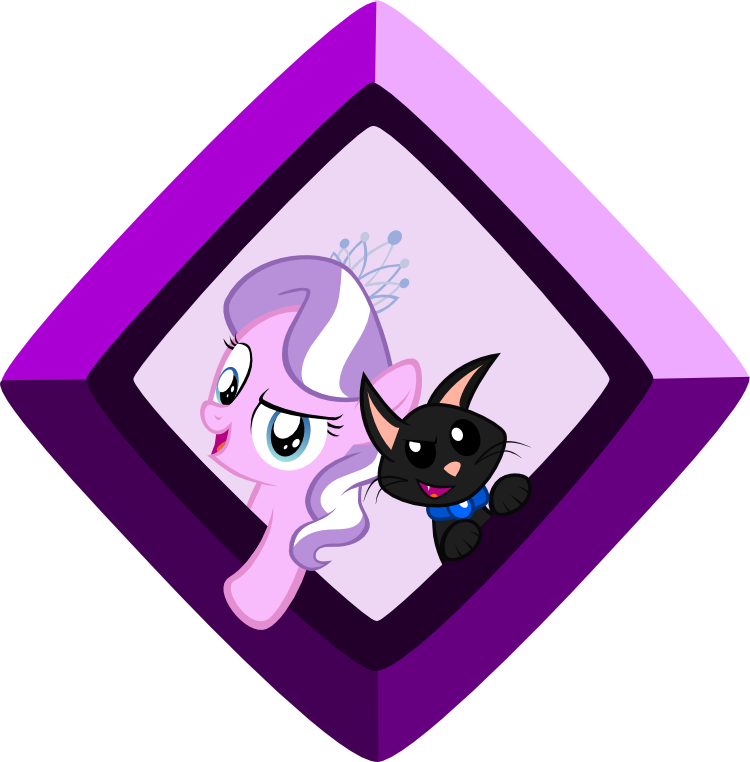Diamond And Dazzle - Mlp Dazzle Cat (750x762)